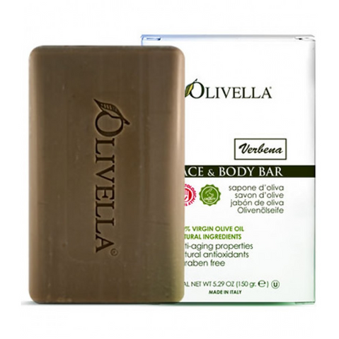 Face & Body Bar - Verbena - By Olivella - 5.29oz