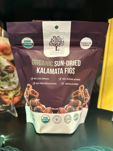 Liokareas Greek Organic Sun-Dried Kalamata Figs
