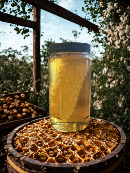 Wildflower Honey with Comb (1lb)