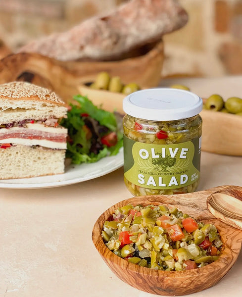 Spicey Olive Salad Top Sale