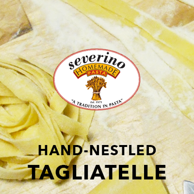 Hand-Nestled Tagliatelle